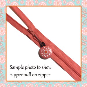 Cheerleading zipper pull. Personalized zipper pull. Cheer squad. Pom pom zipper pull with name. Cheerleader gift. image 10