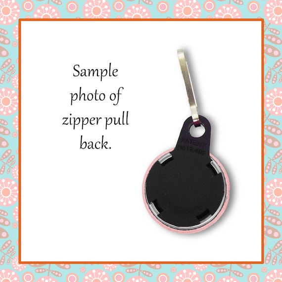 Personalized Zipper Pulls Wallet Zipper Pull Project Bag Zipper Pulls Backpack Zipper Pulls Coat Zipper Pull Zipper Charms Zipper Pull