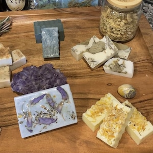 Handmade Herbal Soap: Vegan Essential Oil Apothecary Soap