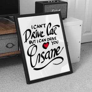 Funny Love Quote Print, Hand Lettering Digital Art, Romantic Wall Decor, Cute Typography Poster, Valentine’s Gift, Printable Artwork