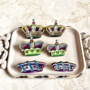 Catherine crown brooch crystal brooch Crown pin crown jewelry crowned jewels crown charm royal crown image 2