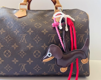 Dachshund Bag Charm, Purse Charm, Bag Jewelry