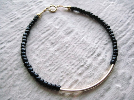 Tube bead bracelet shop