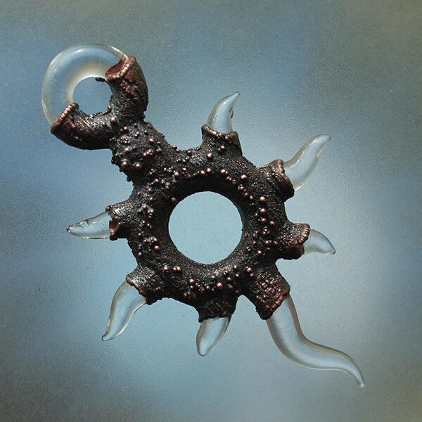 North Star - Off Mandrel Handmade Lampwork Pendant (SRA)