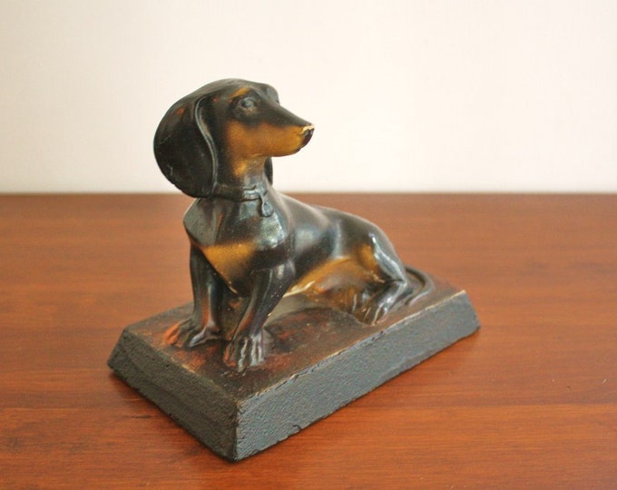 Vintage Dachshund Figurine Etsy