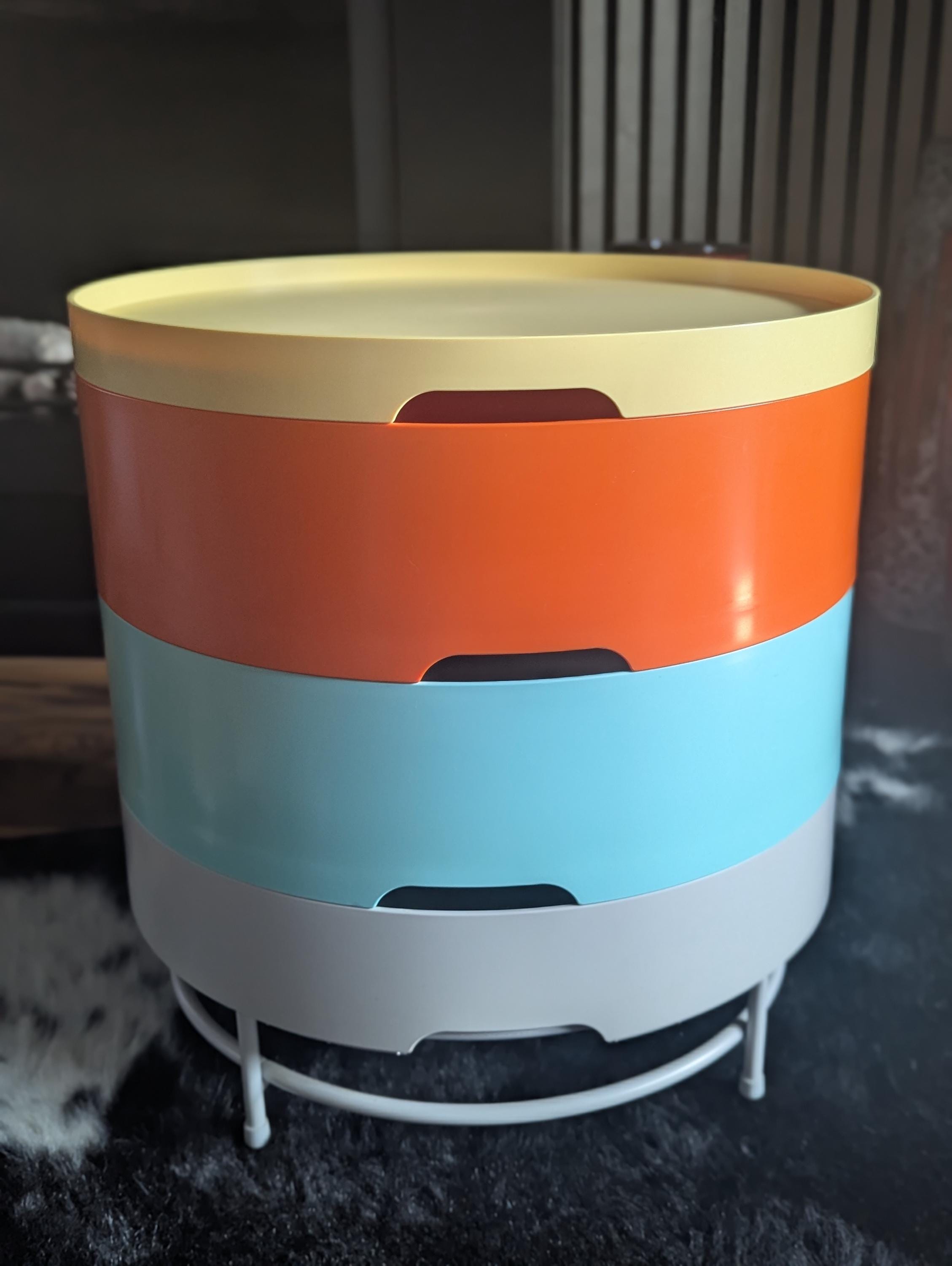 【廃盤】IKEA PS Collection2014サイドテーブルオールドイケア Ikea PS 2014 Multicolored Table With Storage Stackable | eBay