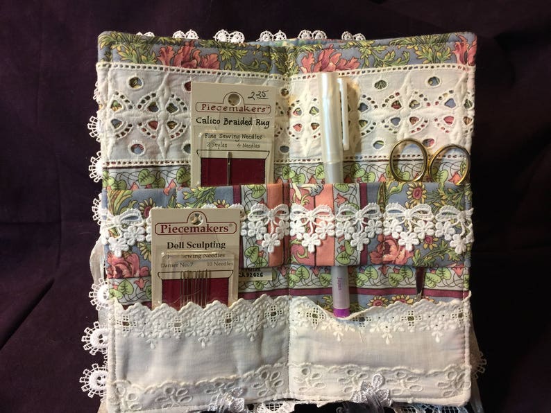 Needle Book TUTORIAL PATTERN Travel Sewing Kit Needle - Etsy