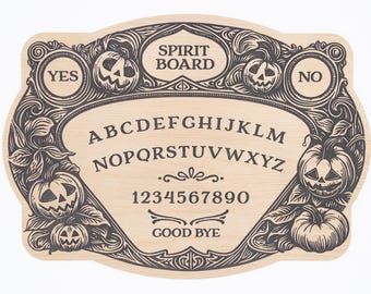Tavola Ouija - Zucca / Incisione personalizzata
