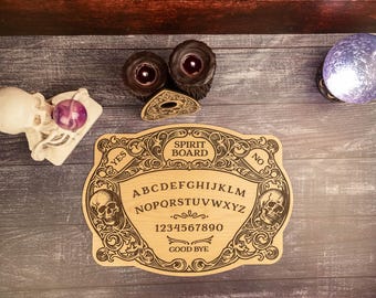Tavola Ouija - Teschi / Incisione personalizzata