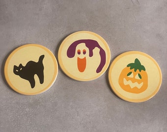 Halloween Cookie Coaster