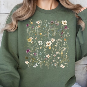 Bloemensweater, bloemenhoodie, dameshoodie, sweatshirts hoodies, grote maten, bloemenmeisje cadeaus, bloemencadeau, vriendin cadeau