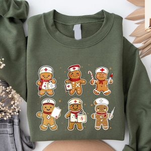 Christmas Nurse, Christmas Pharmacy Sweatshirt - Pharmacy Technician, Pharmacist Gift,  Christmas Hoodie, Snowman Sweater, Healthcare Worker