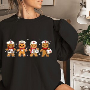Christmas Nurse, Christmas Pharmacy Sweatshirt - Pharmacy Technician, Pharmacist Gift,  Christmas Hoodie, Snowman Sweater, Healthcare Worker