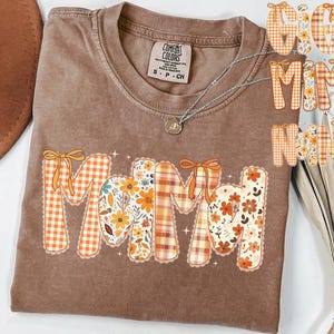 Comfort Colors® Fall Mama Shirt, Fall Mom Tshirt, Cute Fall Mama Shirts, Thanksgiving Mama Shirt, Pumpkin Season Mom Shirt, Pumpkin Mom Tee