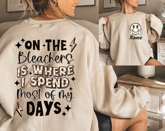 Custom Baseball Mom Sweatshirt, Personalized Gift