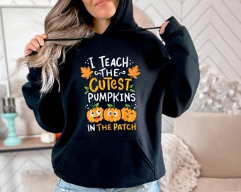 Thanksgiving Teacher Sweatshirt, Cutest Pumpkins, Fall Shirt