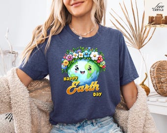 Earth Day T-Shirt, Nature Lover, Eco Friendly Climate Change Shirt