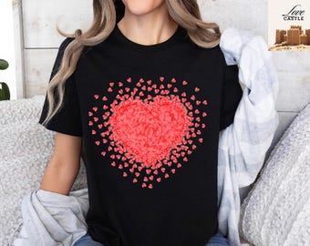 Heart Valentine's Day Shirt: Love Crewneck Gift