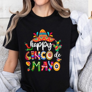 Cinco De Mayo Shirt, Mexican Fiesta Shirt, Mexican Festival Gift, Happy Cinco De Mayo Shirt, Mexican Shirts, Cinco De Mayo Fiesta Shirt