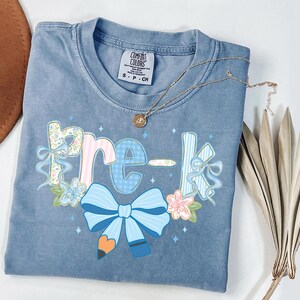 Comfort Colors® Pre-K Teacher Shirt, Pre-K Squad, Preschool Crew, PreK Teacher Shirt, Pre-K Teacher Team Shirts, PreK TShirt, Pre K T-Shirt