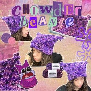 Crochet Chowder Beanie | Chowder Hat | Chowder Beanie