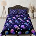 Jellyfish Pattern Print Duvet Cover Bedding Set