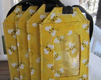 Luggage Tag /Bumble Bees