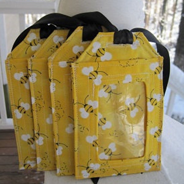 Luggage Tag /Bumble Bees