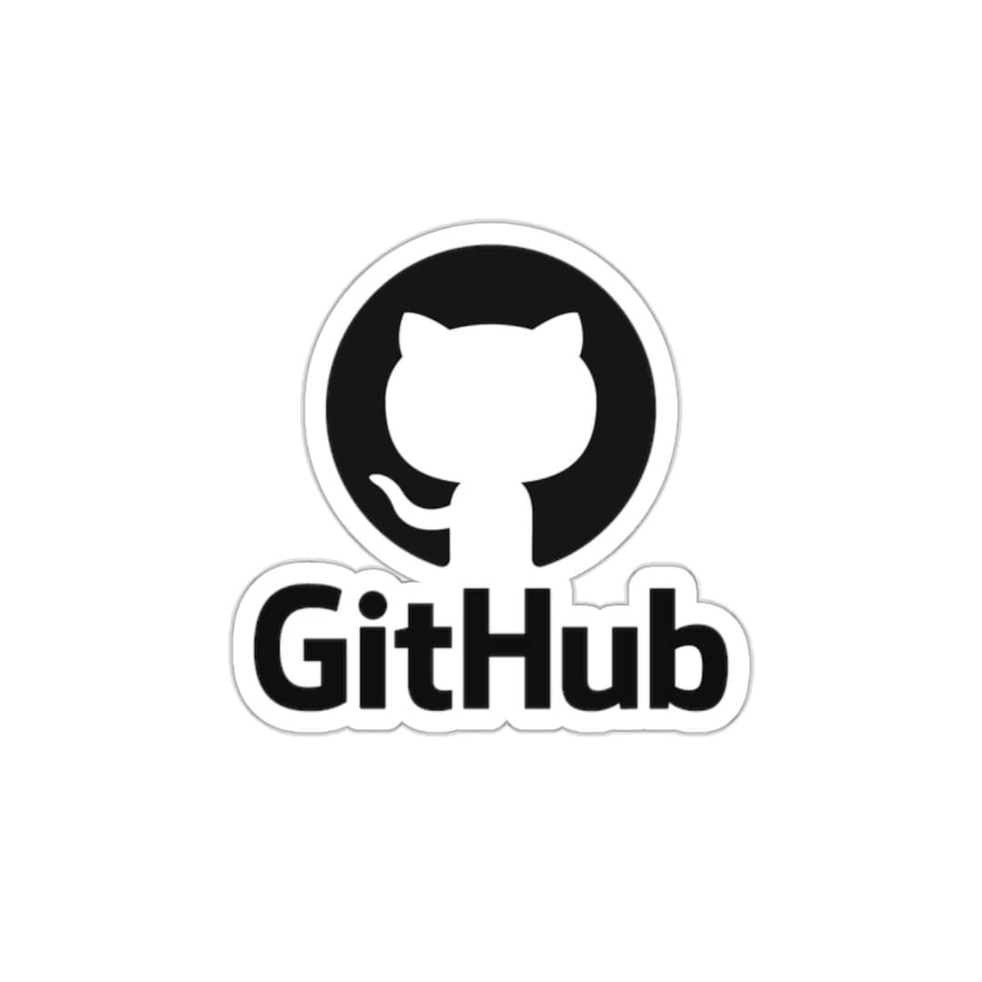 Github Logo Sticker Laptop - Etsy