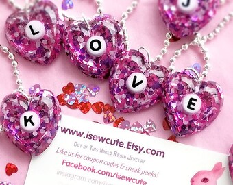 Personalized Girl Sweetheart Necklace, Love Heart Necklace, Little Girls Jewelry, Personalized Kids Necklace Easter Gift Tween Girl Present