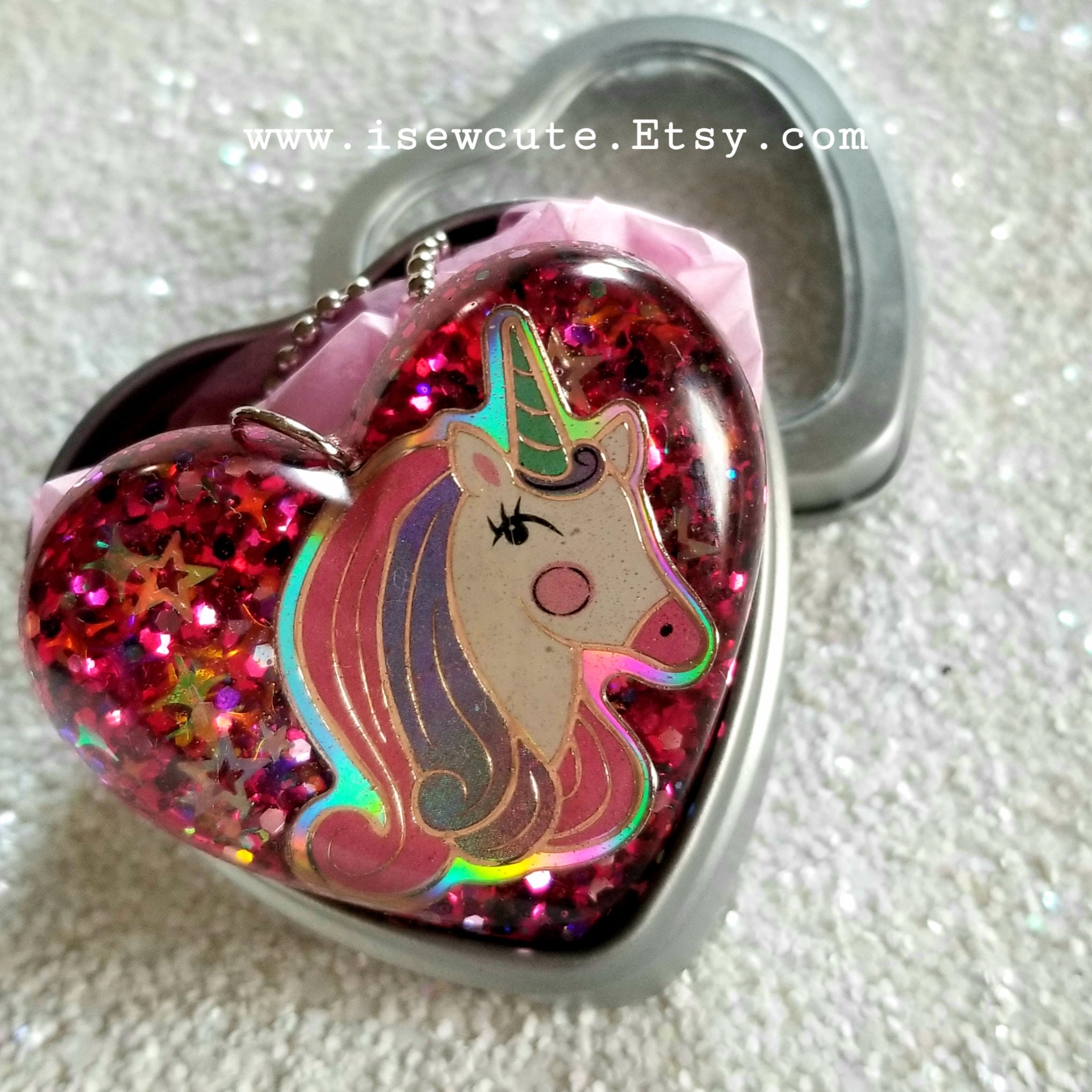 Etsy unicorn shop necklace