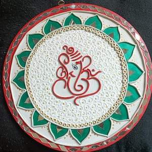 Decoração de parede de arte Lippan