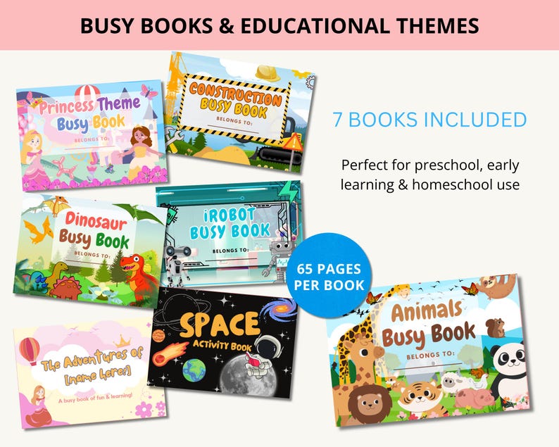 Kids Activity & Learning Bundle — 3,500+ Editable Canva Pages ...