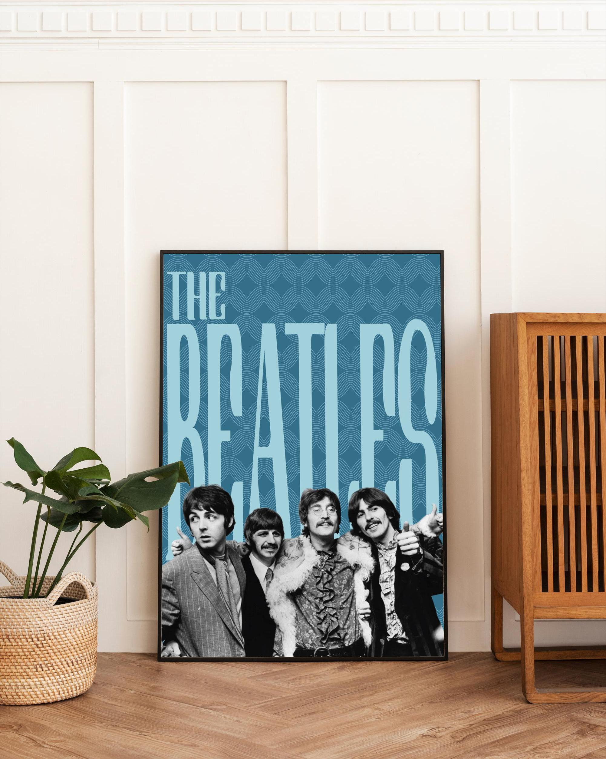 The Beatles, Room Decor, 60s Poster, Digital Download, Printable