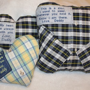 Cuscino memory realizzato con abbigliamento regalo