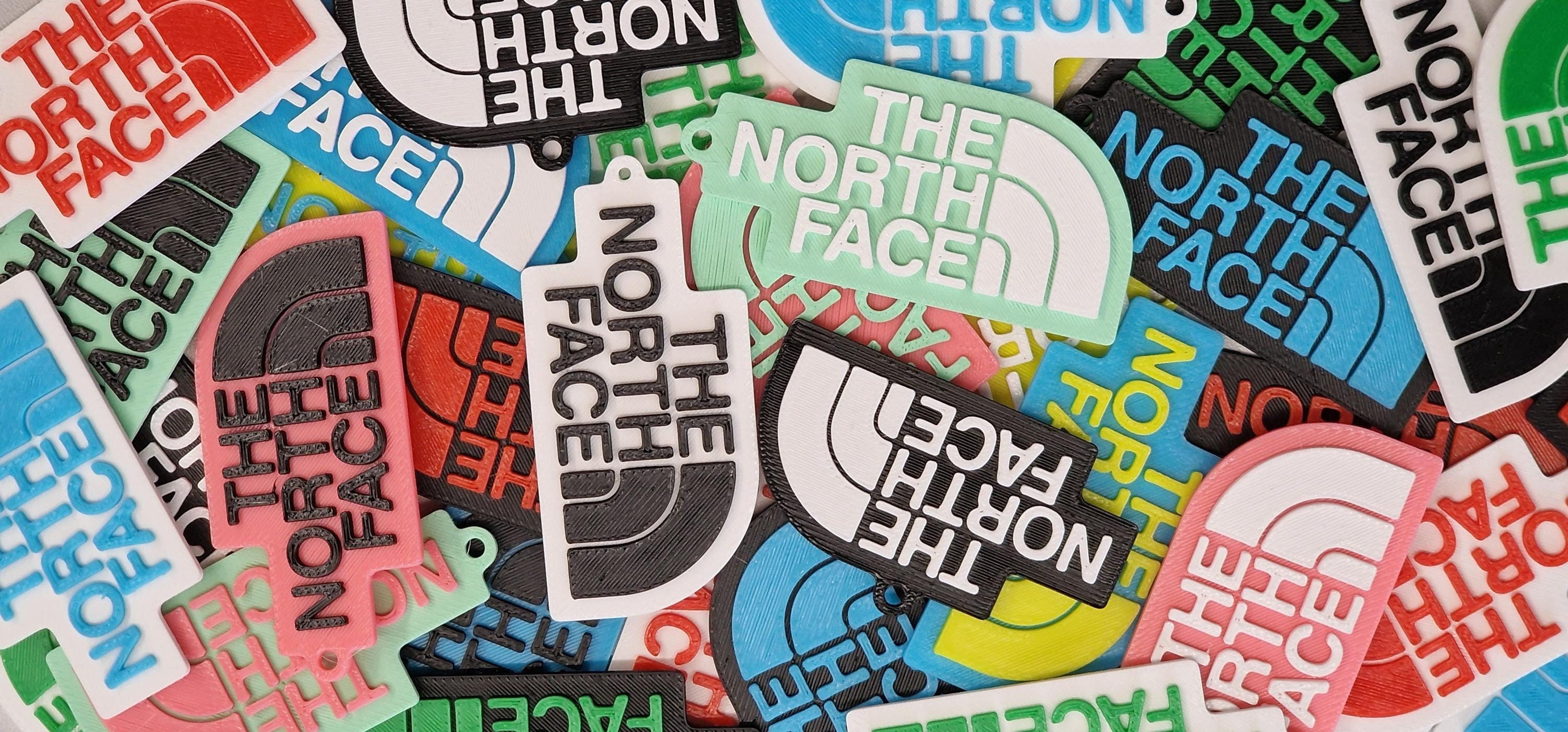 The North Face Keychain - Etsy