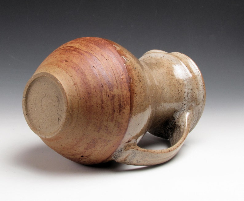 Large Stoneware Pitcher Etsy