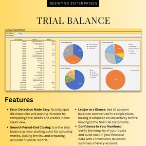 General Ledger Application | Google Sheets Double-Entry Bookkeeping | Automated Posting + Clean Reports | Beginner-Friendly image 5