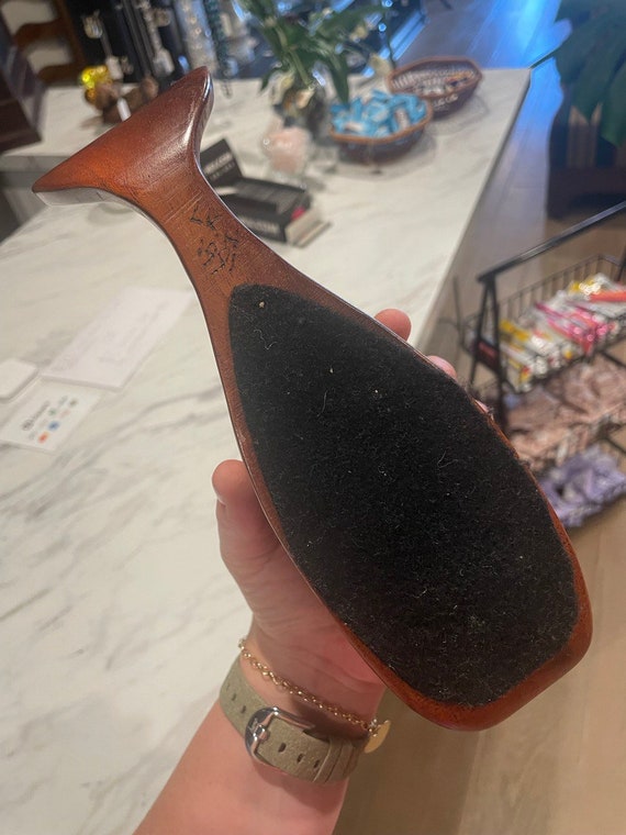 Wooden Whale with Built-In Compartment - image 3