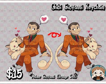 Chibi Giovanni Keychain - Anime Version