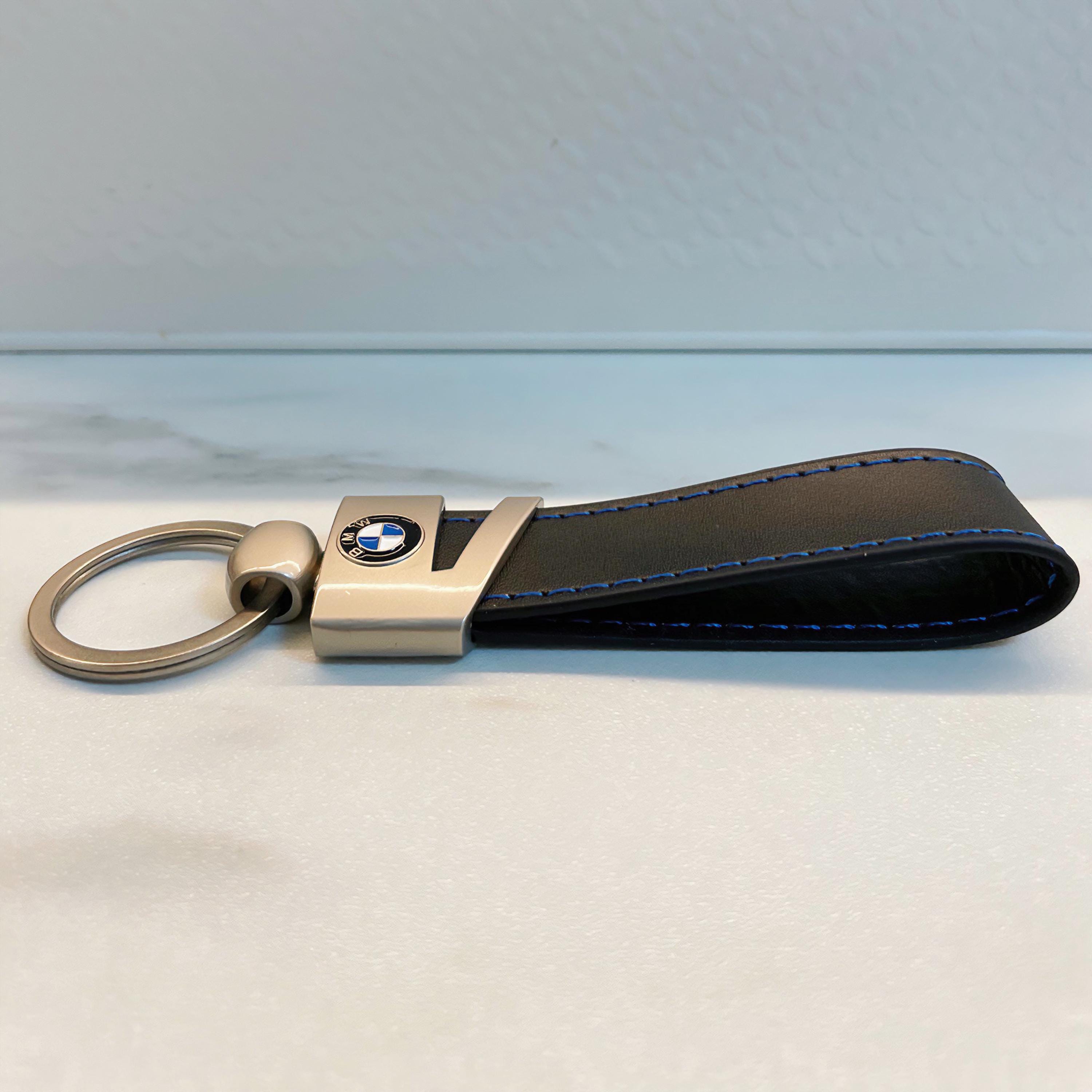 Bmw Keychain With Bmw Logo. Bmw Leather Keychain, Bmw Logo