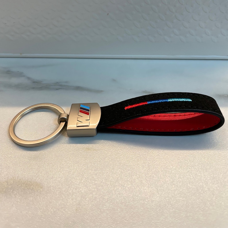 Bmw M Keychain With Bmw M Logo and M-colors. High Quality Bmw M ...