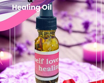 Love Ritual Oil, Self Love and Healing : Rose, Jasmine, Lavender Infusion