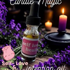 Ritual Oil - Self love and healing, love ritual oil, intuition oil, anointing oil