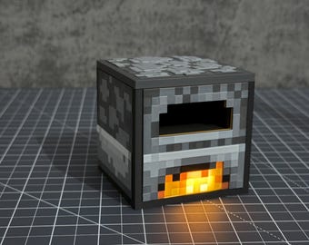 Light Up Furnace - Minecraft-Inspired Furnace