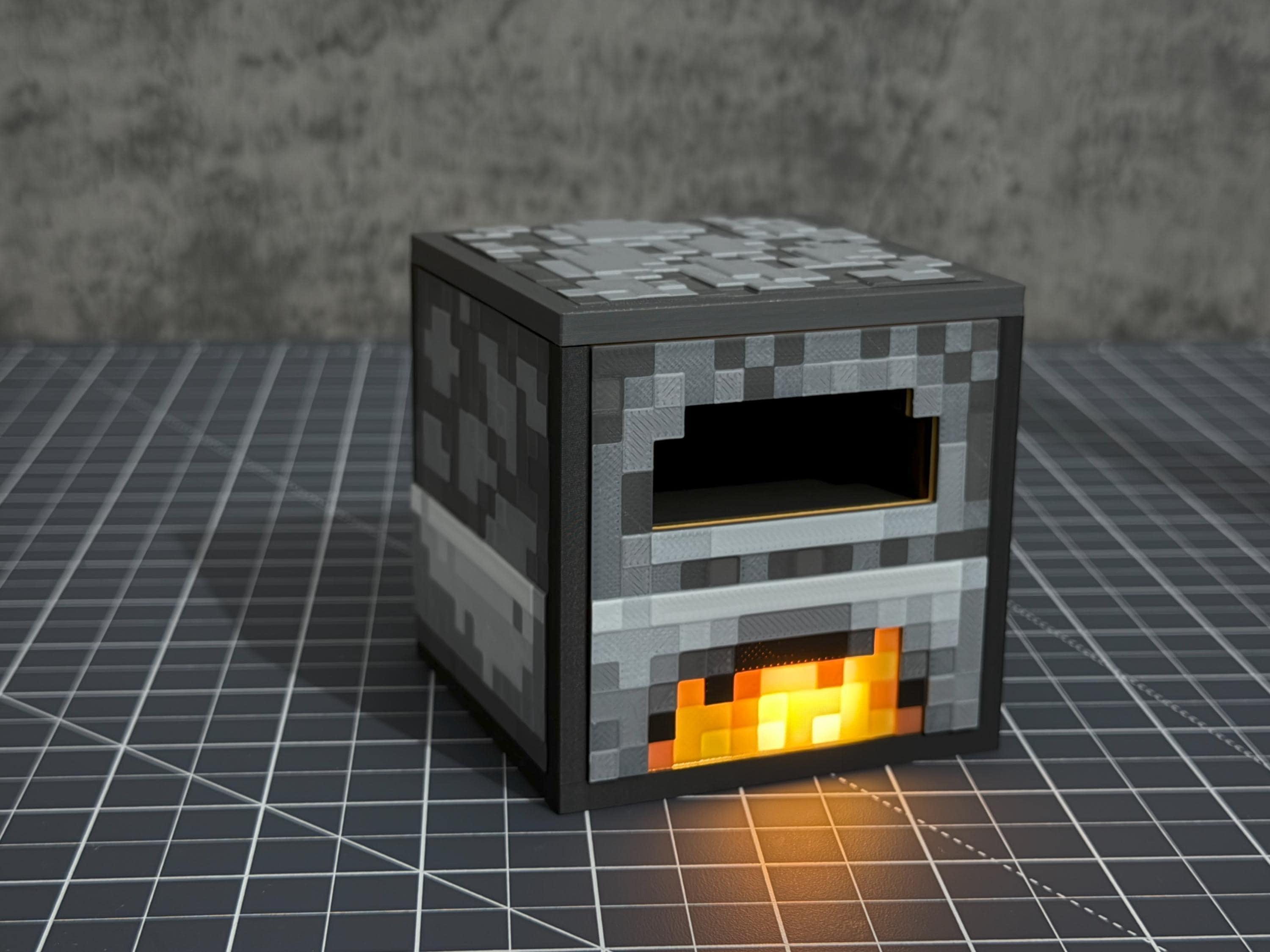 Light Up Furnace - Minecraft-Inspired Furnace