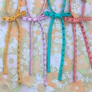 Measuring tape bow tie!