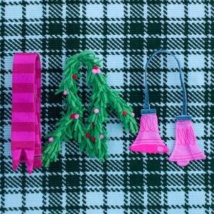 Holiday cheer bow tie seasons greetings on your neck image 3