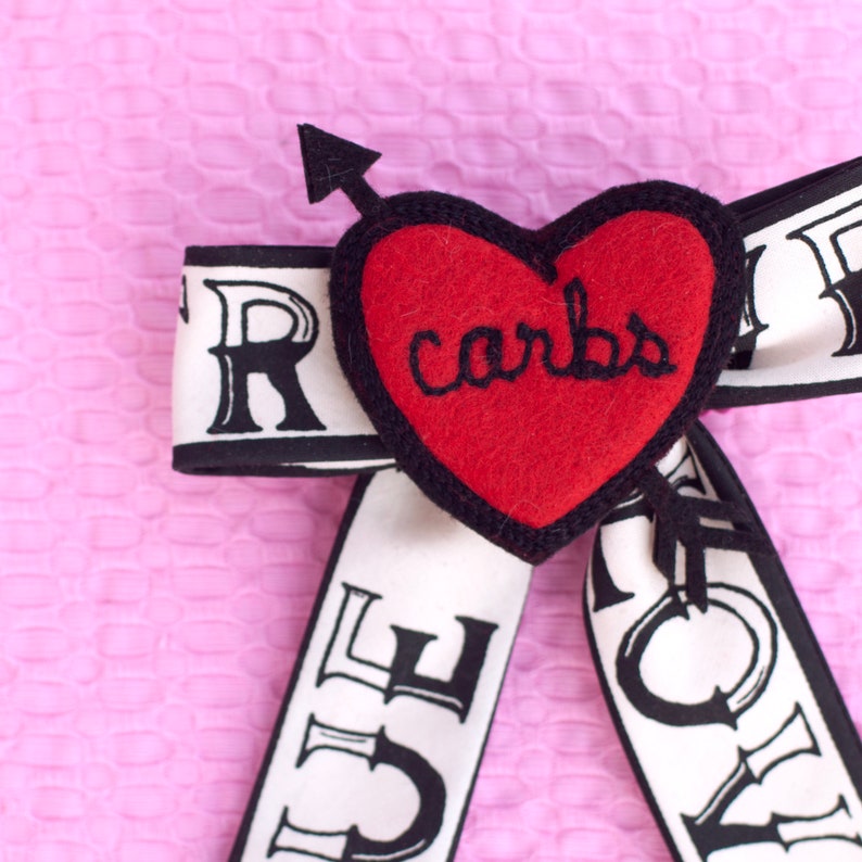 True Love bow tie // personalized initials valentines day bow tie image 6