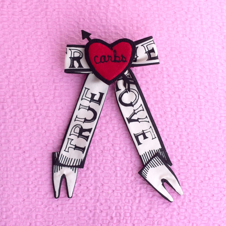 True Love bow tie // personalized initials valentines day bow tie image 4